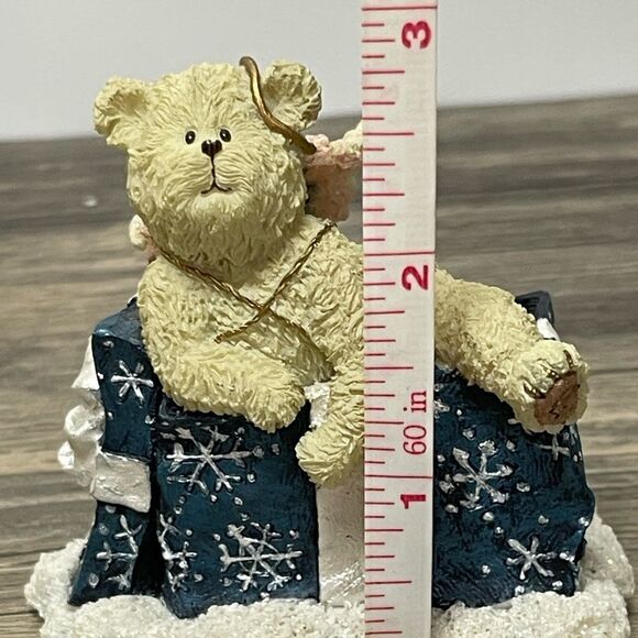 BOYDS COLLECTION - LIL WINGS  - JOY‎ (CHRISTMAS W/GIFT) - 1E - Picture 7 of 7